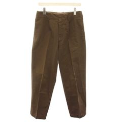 ATLAST & CO ワイドパンツ ブラウン W28/71cm - メルカリ