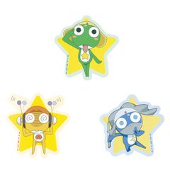 BKG-02B 케로로 쿠루루 드로로 캐릭터 스탯 스티커 케로로 군조 구루만디즈