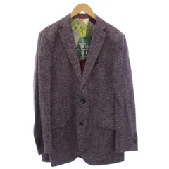 エトロ ETRO シルク アルパカ混 テーラードジャケット 54 紫 パープル 212-11807-0052 /TKのサムネイル