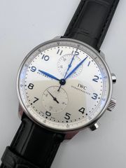 IWCポルトギーゼクロノグラフ純正 ステンレススチール 金属ベルト