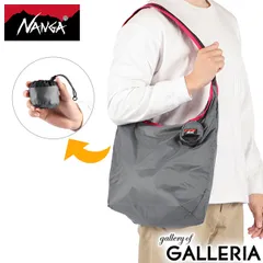 ナンガ ショルダーバッグ メンズ レディース 大きめ ブランド A4 斜めがけバッグ NANGA バッグ 斜めがけ 大人 軽量 ナイロン 縦型 ショルダー 肩掛け ポケッタブル POCKETABLE SHOULDER BAG N2600-3N098Z GRYのサムネイル