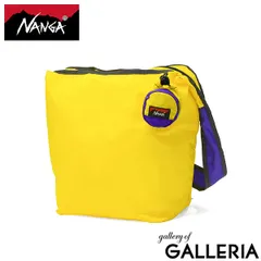 ナンガ ショルダーバッグ メンズ レディース 大きめ ブランド A4 斜めがけバッグ NANGA バッグ 斜めがけ 大人 軽量 ナイロン 縦型 ショルダー 肩掛け ポケッタブル POCKETABLE SHOULDER BAG N2600-3N098Z YELのサムネイル