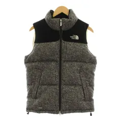 ザノースフェイス THE NORTH FACE EYE JUNYA WATANABE ジュンヤワタナベ コムデギャルソン AD2012 ダウンベスト ジップアップ XS グレー 黒 WJ-V901 /YM