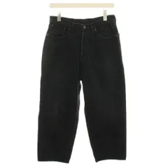 マーカ marka オーガニックコットン13.5オンスセルビッジデニムニューコクーンフィットジーンズ  デニムパンツ ボタンフライ 1 黒 ブラック M24C07PT11C /YTのサムネイル