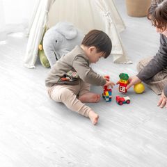 마루 난방 대응 보온성 논포름알데히드 방음 나뭇결조 사이드 파트 첨부 32매조 6 다다미용 18700013 두께 10mm 대형 59cm (82468) 조인트 매트 탄스의 겐