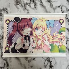 邪神ちゃんドロップキック 邪神ちゃん＆花園ゆりね B2タペストリー 175