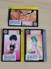 1992年 ドラゴンボール カードダス 本弾 第10弾 ベジータ セット