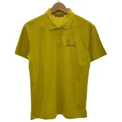 【中古】　LANCEL　ポロシャツ　半袖　トップス　無地　ワンポイント　刺しゅう　古着　/7032のサムネイル
