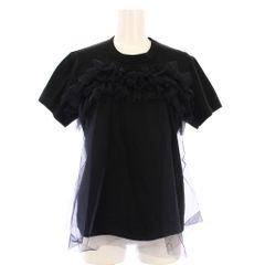 ノワール ケイニノミヤ 裾フリルTシャツ 白 M AD2020 - メルカリ