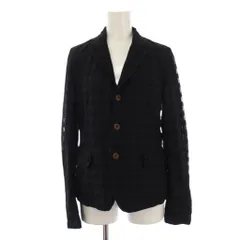 コムデギャルソンコムデギャルソン COMME des GARCONS COMME des GARCONS コムコム AD2013 製品染め メッシュ テーラードジャケット S 黒 RL-J051 /BMのサムネイル