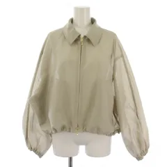 アルアバイル allureville 25SS オーガンジーステンカラーブルゾン ジャケット ジップアップ 2 ベージュ 20251019060 /BMのサムネイル