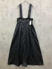 新品 Lumier リュミエ ペイズリージャガード 2WAYフレアジャンパースカート ワンピース sizeF/チャコール ■■ レディース