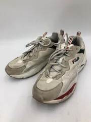 FILA フィラ 1RM01153-926 レイトレイサー ダッドスニーカー ローカット スニーカー size27.0cm/アイボリー ■■ メンズ