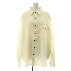 シンゾーン Shinzone 25AW WOOL DADDY SHIRT ウールダディシャツ 長袖 オーバーサイズ F0 白 ホワイト 25AMSBL05 /KUのサムネイル