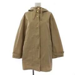 23区 オンワード樫山 23AW ブライトウェザークロス フーテッド アウター ジャケット ジップアップ 大きいサイズ 46 ベージュ CMWWSA0314 /BMのサムネイル