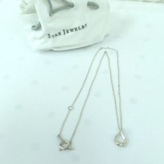 STAR JEWELRY K10 ダイヤモンド ネックレス ホースシュー 保証書 