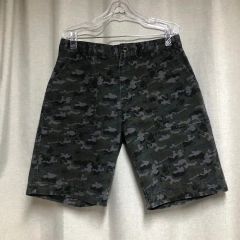 Marmot マーモット ブラック デジカモ柄 ベルト付き ハーフパンツ 美品 