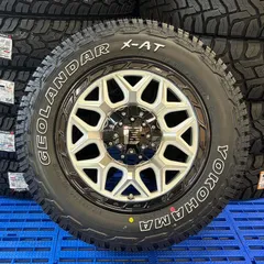ハイエース 200系 レジアスエース 車検対応 タイヤホイール 16インチ ヨコハマ ジオランダー X-AT 215/65R16 LEXXEL インフェルノ