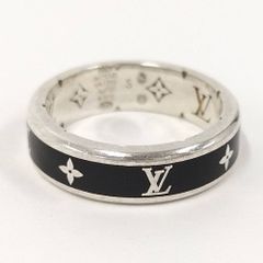 25600✨ルイヴィトン リング バーグ・ダミエカラーズ メタル シルバー