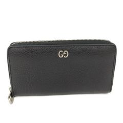 GUCCI グッチ シマレザー ラウンドファスナー ドリアン 長財布
