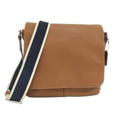 COACH コーチ レザー スリングバッグ ボディバッグ 本革 ブラウン