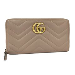 GUCCI GGマーモント キルティング 長財布 - メルカリ