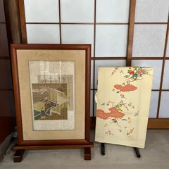 丹後ちりめん　反物　リメイクのサムネイル