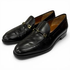 極美品☆HERMES エルメス TRI-MAILLON トリマイヨン カシミヤ100％ アニョーリンク ラムレザー使い シェーヌダンクル編み マフラー ネイビー系 イタリア製 正規品 メンズ 極美品☆HERMES エルメス TRI-MAILLON トリマイヨン カシミヤ100