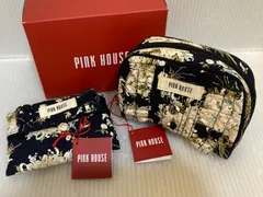 PINK HOUSE ピンクハウス 花柄 ポーチ ティッシュケースのサムネイル