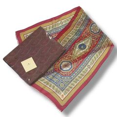 ETRO エトロ ブルー ストール 麻 イタリア - メルカリ