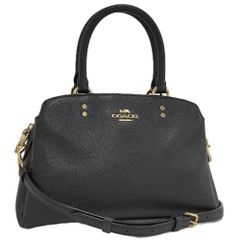 コーチ ショルダーバッグ 2WAY ミニ シエラ サッチェル ロゴ 金具 大 