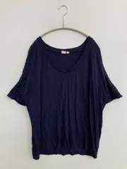 GAP ギャップ Tシャツ/カットソー L ネイビー レディース