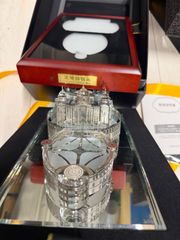 世界平和統一家庭連合 旧統一教会 天苑宮 置物 3Dクリスタル - メルカリ