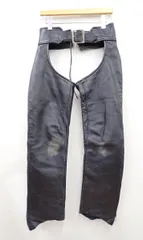 ★7445☆vanson バンソン LEATHER CHAPS レザー チャップス USA製　20のサムネイル