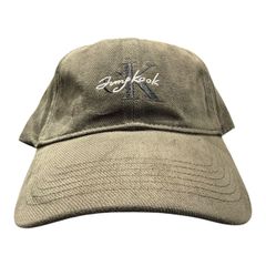   ジョングク　キャップ　CKJK CAP カーキ Calvin Klein ジョングク キャップ CKJK CAP カーキ - メルカリ