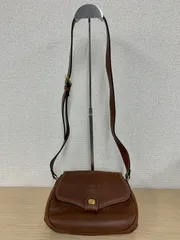 ！ dunhill ダンヒル ブラウン レザー ショルダーバッグ バッグ【バッグ2】【3】のサムネイル
