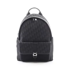 ディオール Dior リュックサック バックパック DIOR 8 オブリーク ブラック キャンバス レザー オブリーク DIOR 8 バックパック メンズ Used Aのサムネイル