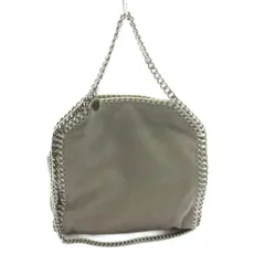 ステラマッカートニー STELLA McCARTNEY ファラベラ チェーンショルダーバッグ ハンドバッグ 2way フェイクスエード グレー /KU