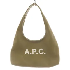 アーペーセー A.P.C. Baby Ninon ハンドバッグ ロゴ カーキ /AN1のサムネイル