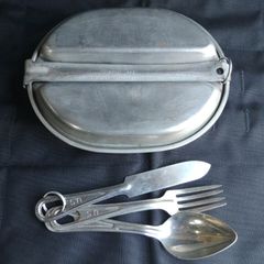 希少 米軍 WW1 1918年製 ヴィンテージ メスキット クッカー 飯盒