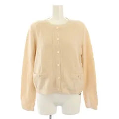 フォクシー FOXEY 25年製 45458 Knit Twin Chamb?ry / アンサンブル ニット ベージュ タグ付きのサムネイル
