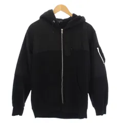 コムデギャルソンオム COMME des GARCONS HOMME AD2021 21AW MA-1 ドッキングパーカー ジャケット ジップアップ S 黒 HH-T006 /BMのサムネイル