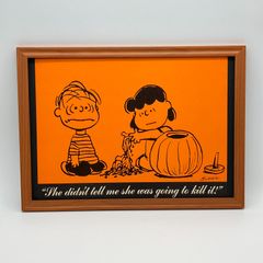 빈티지 캘린더 BOOK 포스터 땅콩[ 라이너스 & 루시 ] 1963's *당시물 액액 첨부 오리지날 아메리카 빈티지 ( AZ2557 )