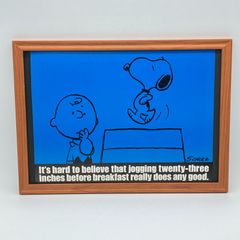 빈티지 캘린더 BOOK 포스터 땅콩[ 찰리 브라운 & 스누피 ] 1978's *당시물 액액 첨부 오리지널 미국 빈티지 ( AZ2608 )