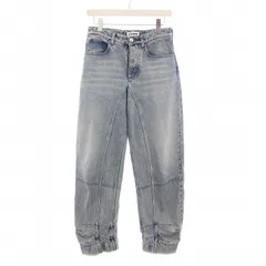 ジルサンダー JIL SANDER 25SS FIVE POCKET TROUSER 69 AW 20 GW ファイブポケット デニムパンツ ジーンズ フリンジ 32 ブルー J02KA0332 J46463 /KHのサムネイル