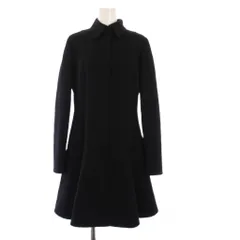 ヴァレンティノ ヴァレンチノ  VALENTINO カシミヤダブルフェイスコート ステンカラーコート アウター ロング カシミヤ混 40 黒 QB2CA2K515E /KHのサムネイル