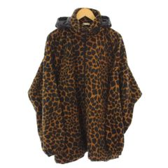 専用 バレンシアガ 18AW レオパード柄 オーバーサイズ フリース
