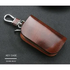 新品 各社対応 スマートキーケース 木目調 キーカバー キーホルダー PUレザー 車用品カー用品