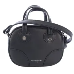 メゾンキツネ MAISON KITSUNE BOOGIE ハンドバッグ ショルダーバッグ ポシエット 2WAY レザー 紺 MW0514LC0044 /TKのサムネイル