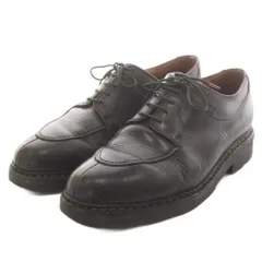 パラブーツ Paraboot バーニーズニューヨーク別注 アヴィニョン モカシン シューズ Uチップ 7.5 黒 ブラック /AN2
